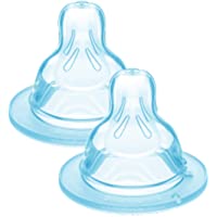Los mejores  - MAM A103 - Tetina nº 1 (2 unidades)- Tetinas de silicona de fácil aceptación para los bebés- tetinas de flujo lento y…